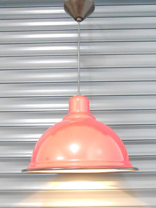 Retro Rode Metalen Hanglamp