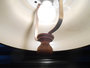Jaren 70 Plexiglas Hanglamp met houten greep 3